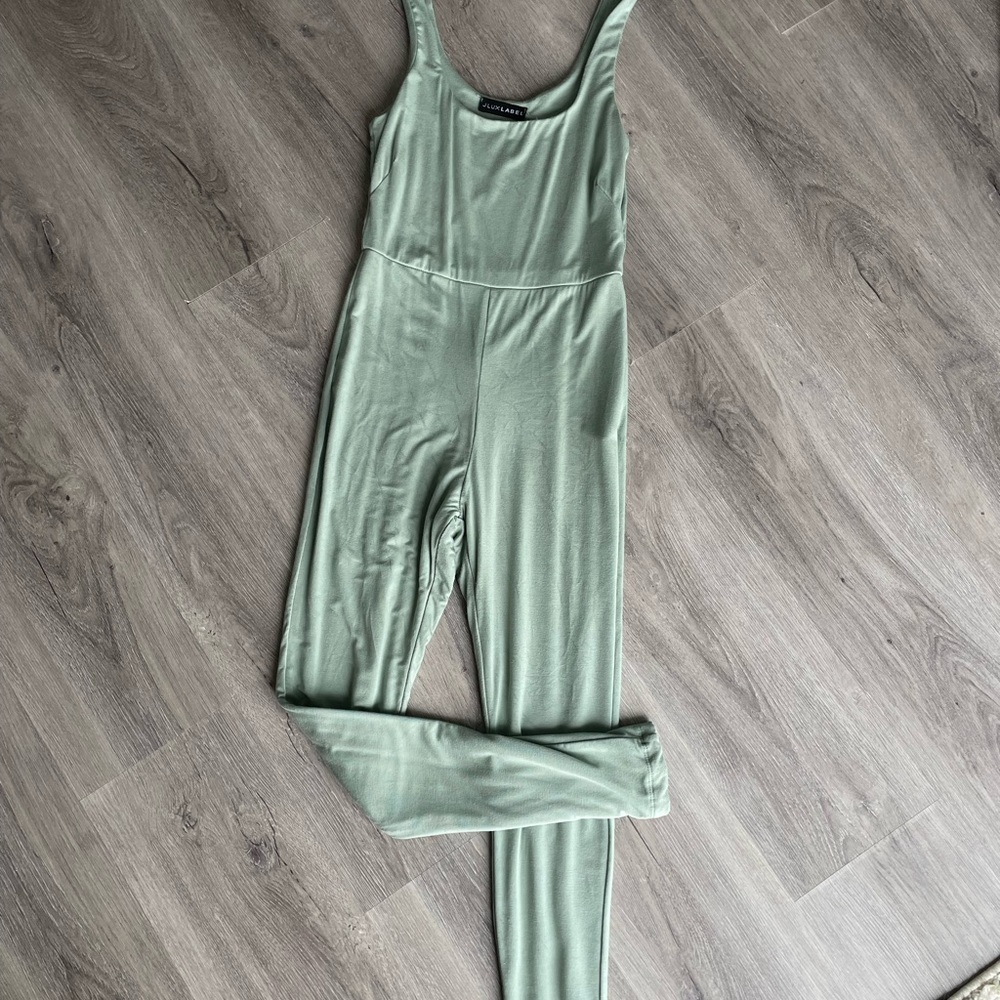 JLUX label fitted Jumpsuit